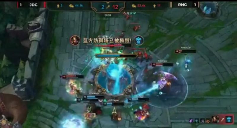 RNG战胜JDG视频回放 JDG时空断裂比赛暂停首局胜之不武？