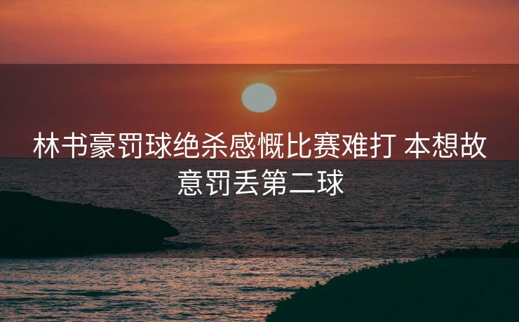 林书豪罚球绝杀感慨比赛难打 本想故意罚丢第二球