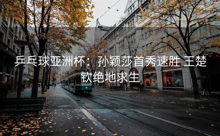 乒乓球亚洲杯：孙颖莎首秀速胜 王楚钦绝地求生