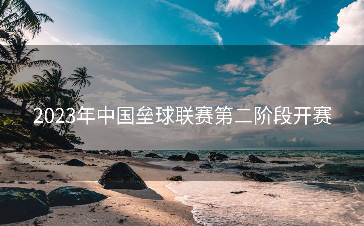 2023年中国垒球联赛第二阶段开赛