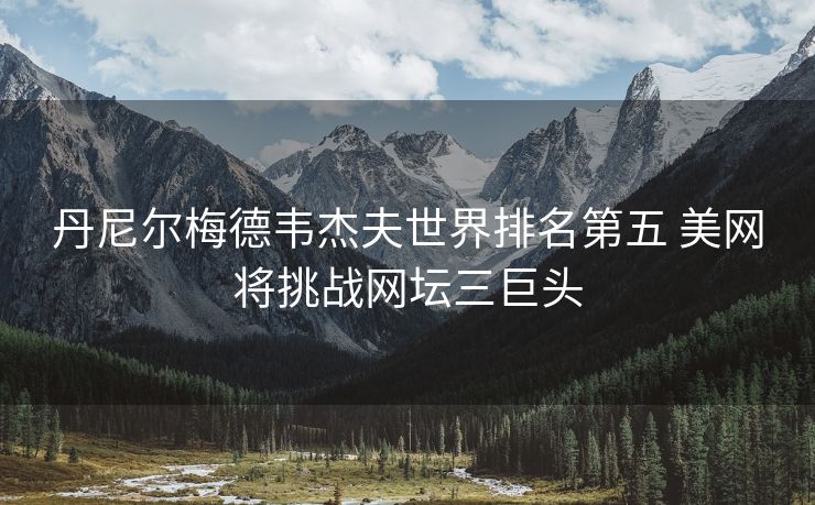 丹尼尔梅德韦杰夫世界排名第五 美网将挑战网坛三巨头