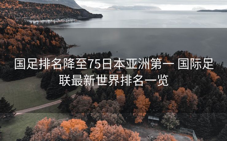 国足排名降至75日本亚洲第一 国际足联最新世界排名一览