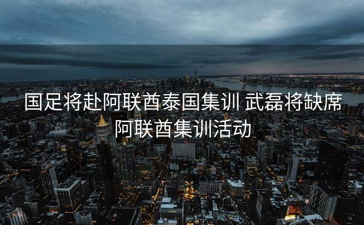 国足将赴阿联酋泰国集训 武磊将缺席阿联酋集训活动