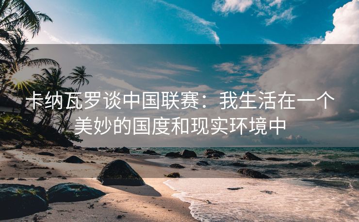 卡纳瓦罗谈中国联赛：我生活在一个美妙的国度和现实环境中