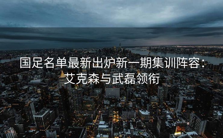 国足名单最新出炉新一期集训阵容：艾克森与武磊领衔