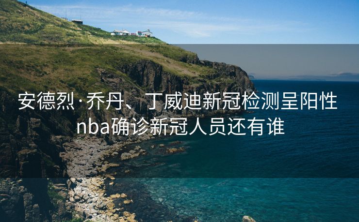 安德烈·乔丹、丁威迪新冠检测呈阳性 nba确诊新冠人员还有谁