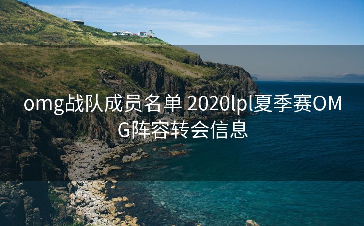 omg战队成员名单 2020lpl夏季赛OMG阵容转会信息