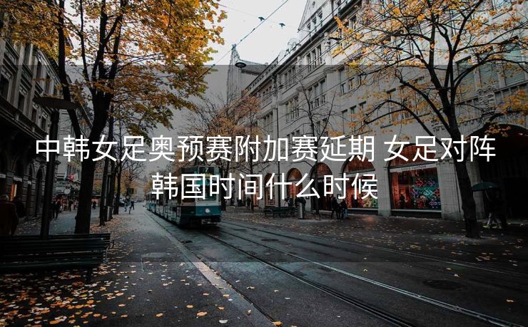 中韩女足奥预赛附加赛延期 女足对阵韩国时间什么时候