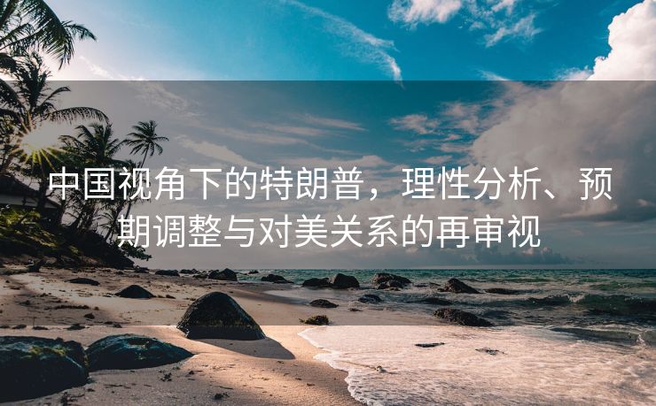 中国视角下的特朗普，理性分析、预期调整与对美关系的再审视