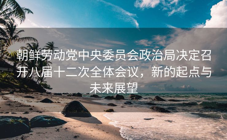 朝鲜劳动党中央委员会政治局决定召开八届十二次全体会议，新的起点与未来展望
