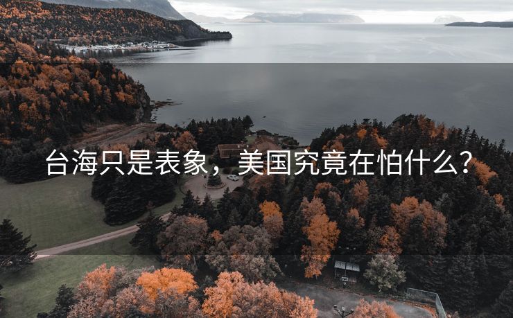 台海只是表象，美国究竟在怕什么？