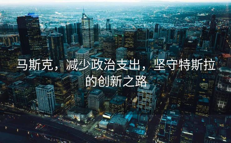 马斯克，减少政治支出，坚守特斯拉的创新之路