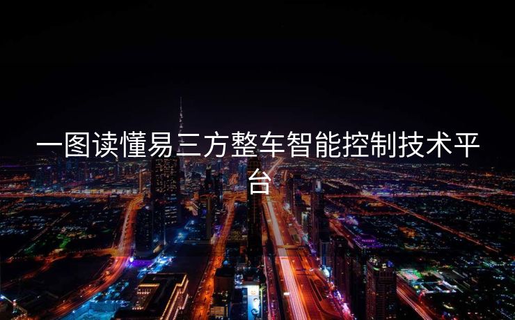 一图读懂易三方整车智能控制技术平台