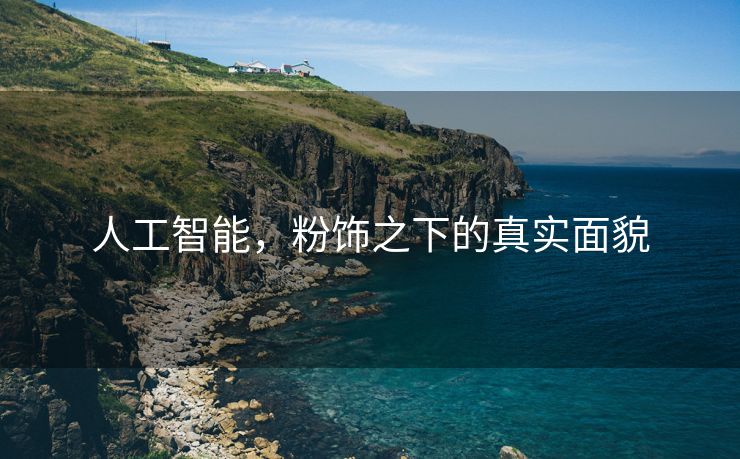 人工智能，粉饰之下的真实面貌