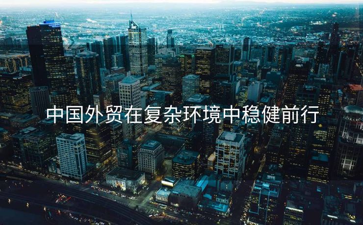 中国外贸在复杂环境中稳健前行