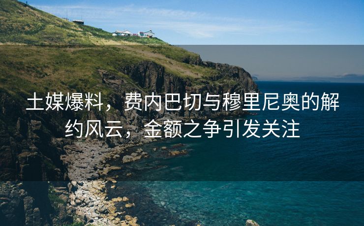 土媒爆料，费内巴切与穆里尼奥的解约风云，金额之争引发关注