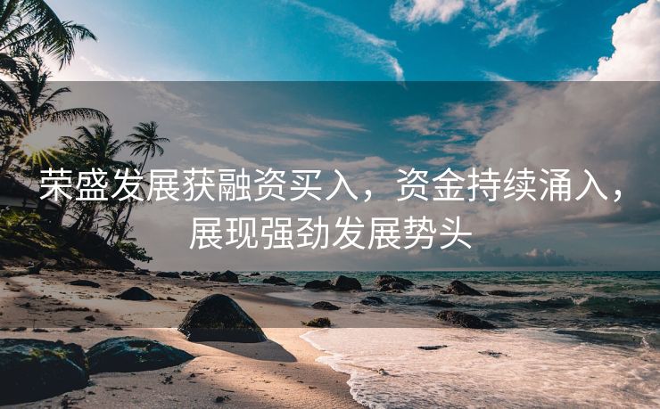 荣盛发展获融资买入，资金持续涌入，展现强劲发展势头