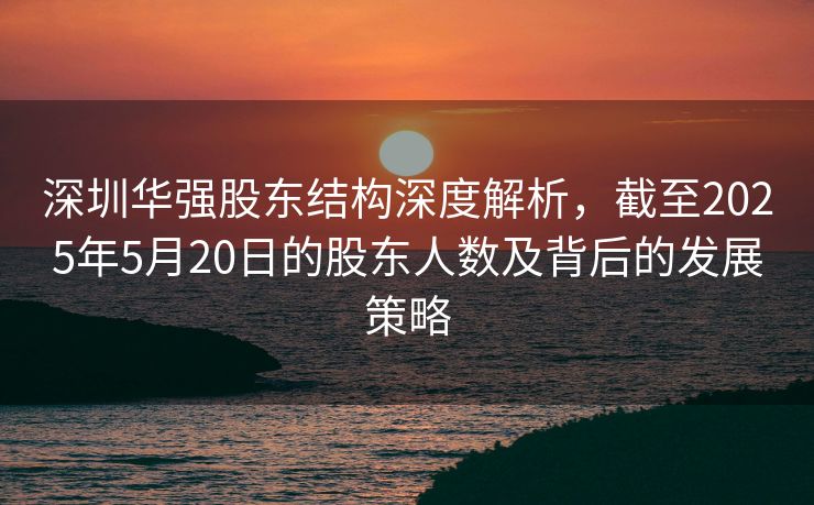 深圳华强股东结构深度解析，截至2025年5月20日的股东人数及背后的发展策略