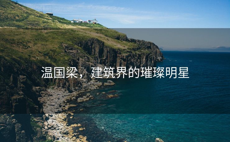温国梁，建筑界的璀璨明星