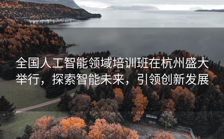 全国人工智能领域培训班在杭州盛大举行，探索智能未来，引领创新发展