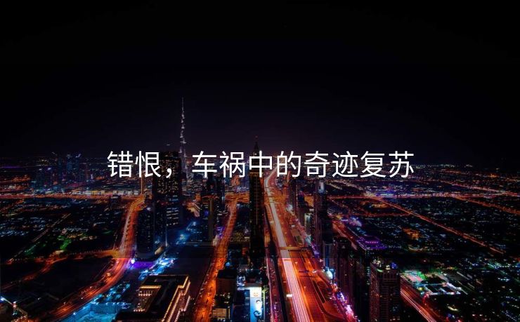 错恨，车祸中的奇迹复苏