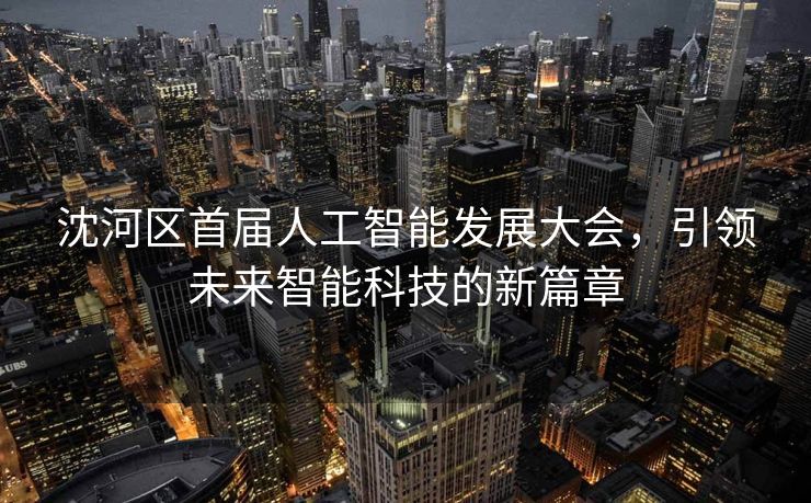 沈河区首届人工智能发展大会，引领未来智能科技的新篇章