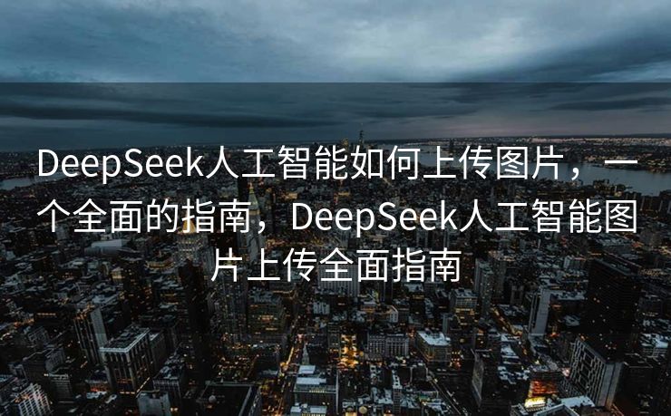 DeepSeek人工智能如何上传图片，一个全面的指南，DeepSeek人工智能图片上传全面指南