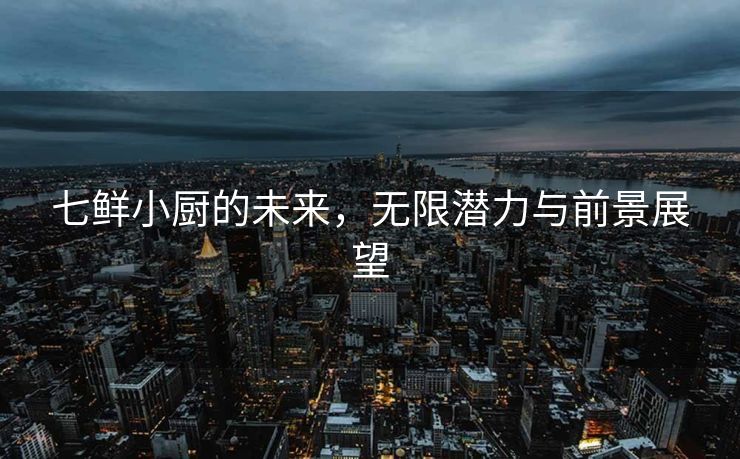 七鲜小厨的未来，无限潜力与前景展望