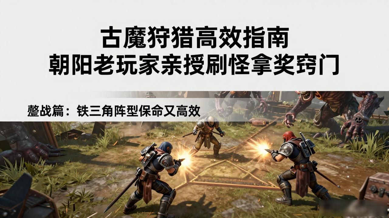古魔狩猎高效指南 朝阳老玩家亲授刷怪拿奖窍门