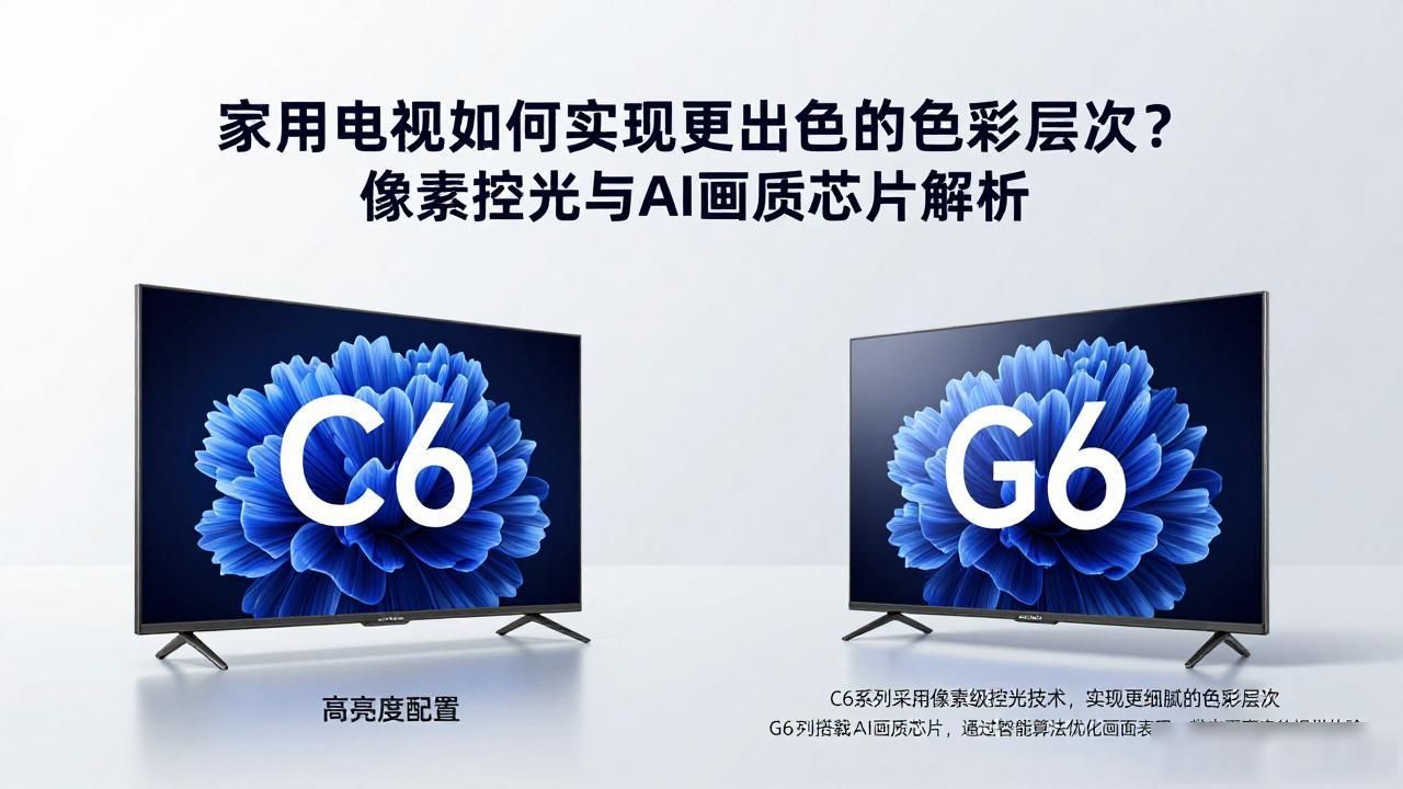 家用电视如何实现更出色的色彩层次？像素控光与AI画质心片解析