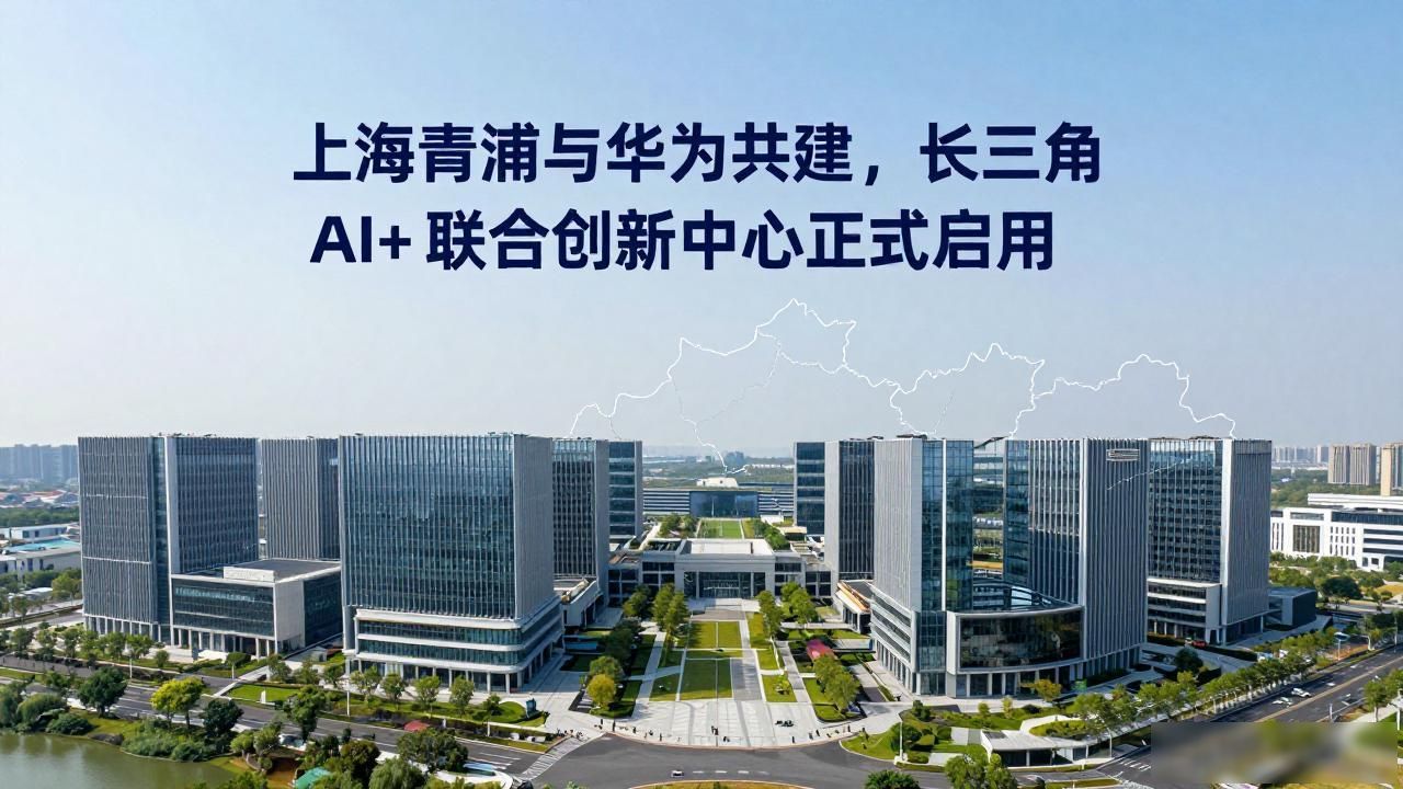 上海青浦与华为共建，长三角 AI+ 联合创新中心正式启用