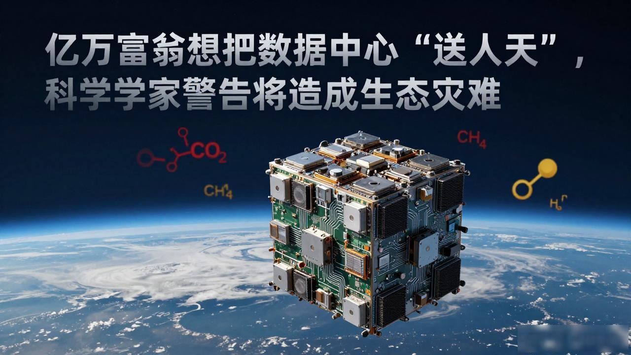 亿万富翁想把数据中心“送上天”，科学家警告将造成生态灾难