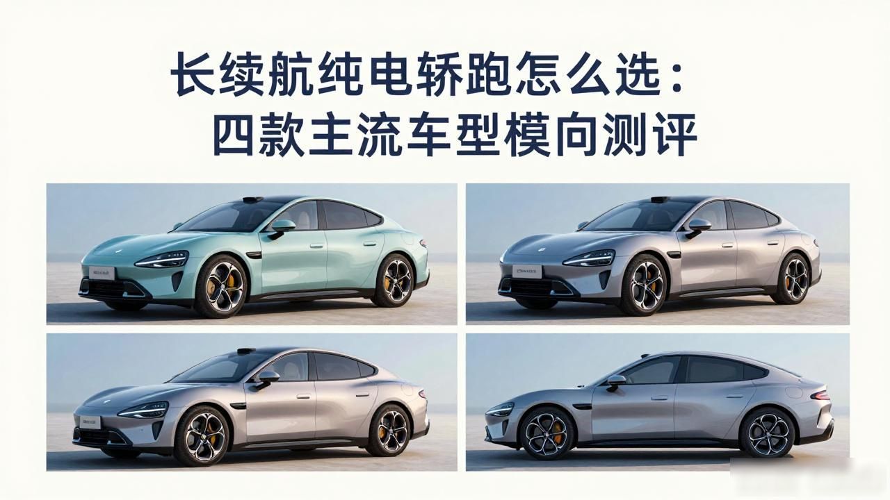 长续航纯电轿跑怎么选：四款主流车型横向测评