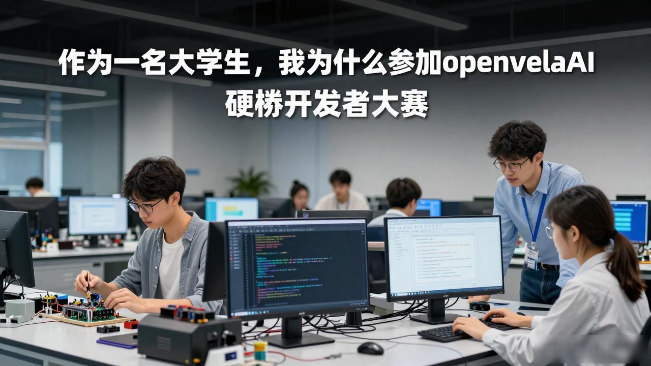 作为一名大学生，我为什么参加openvelaAI 硬件开发者大赛