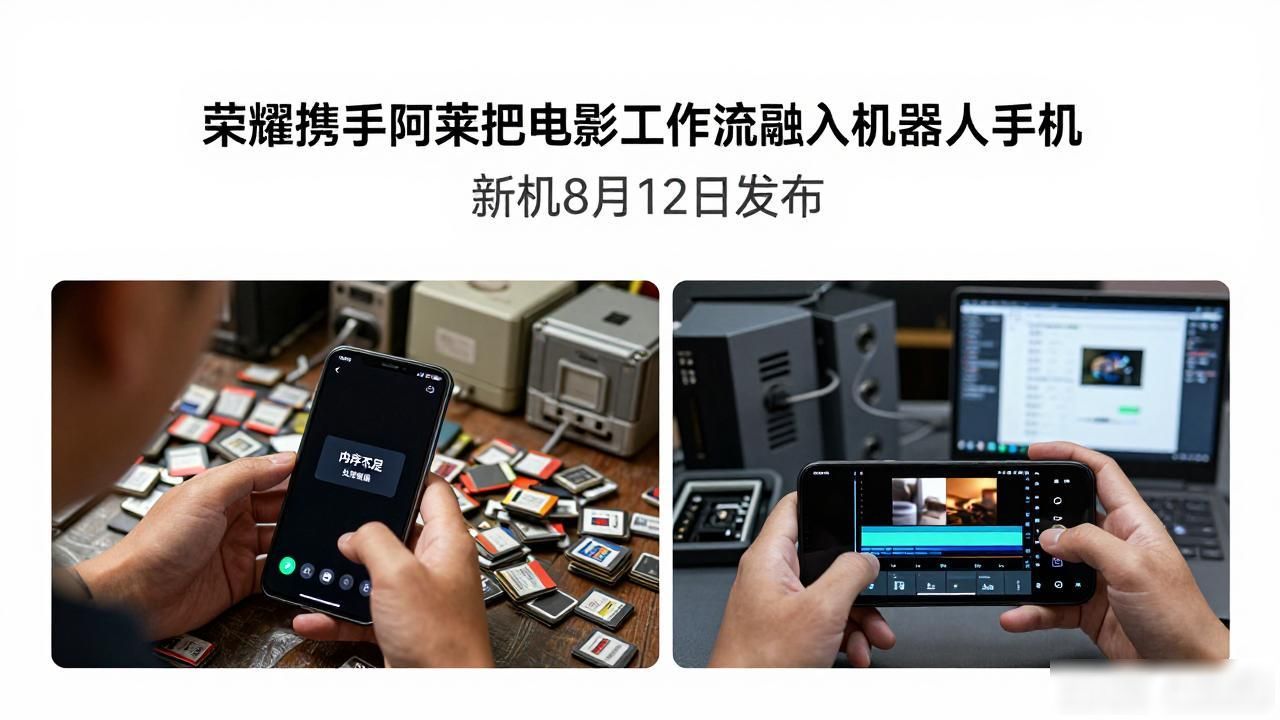 荣耀携手阿莱把电影工作流融入机器人手机 新机8月12日发布