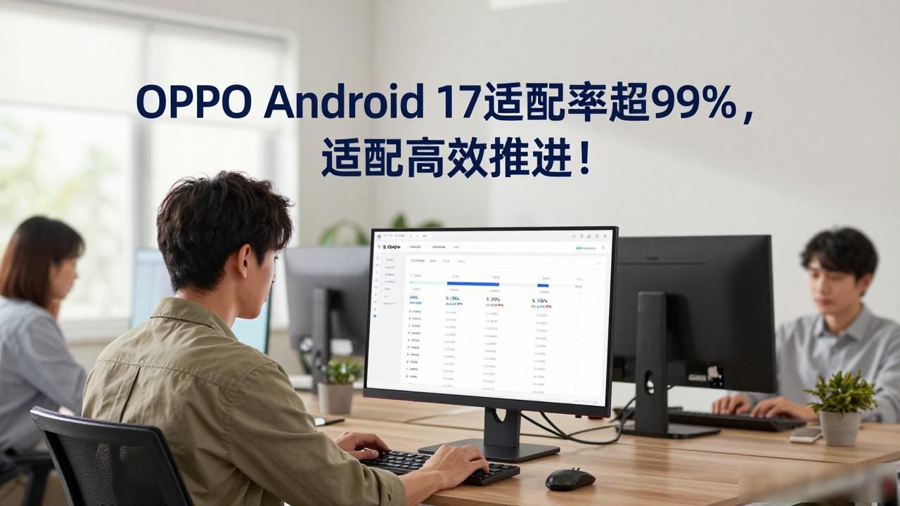 OPPO Android 17适配率超99%，适配高效推进！