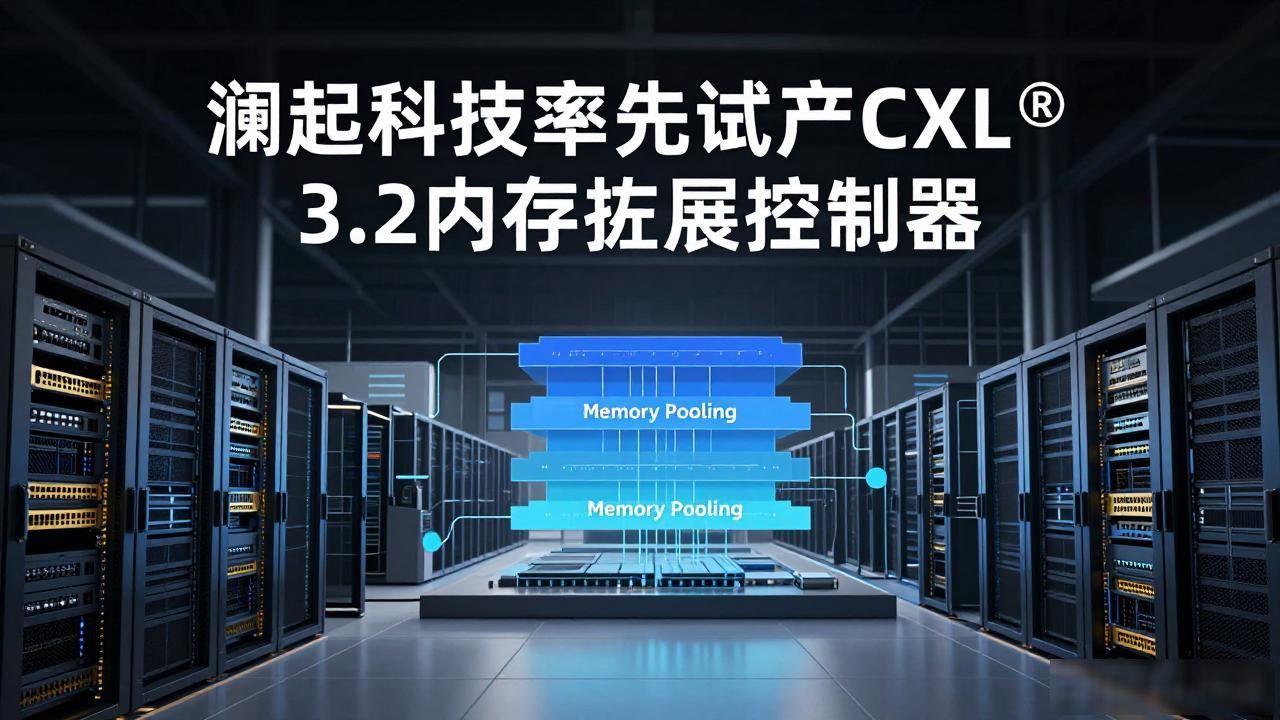 澜起科技率先试产CXL®3.2内存扩展控制器