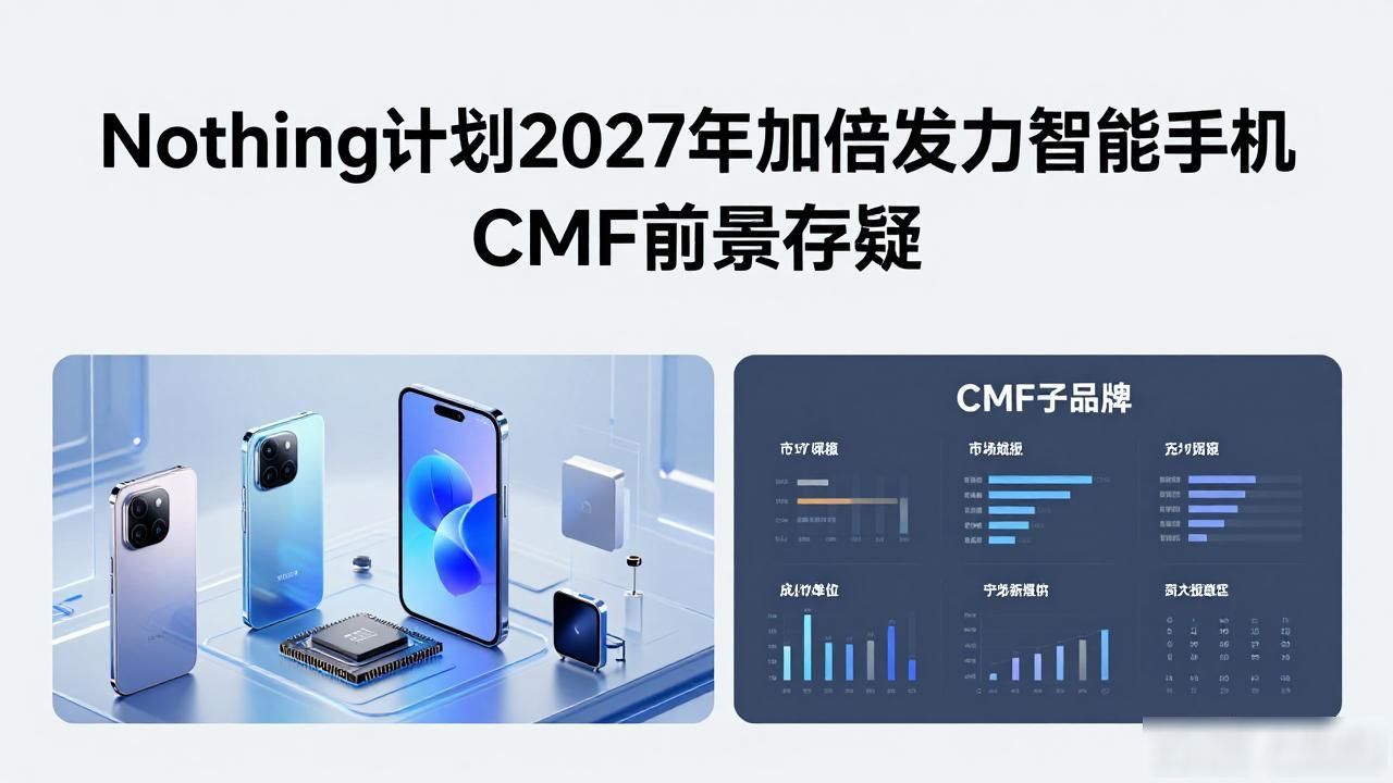 Nothing计划2027年加倍发力智能手机 CMF前景存疑