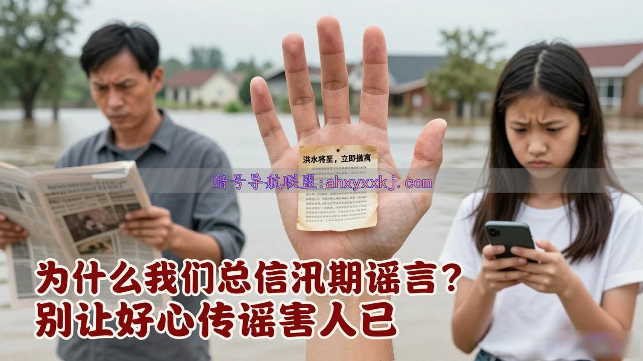 我们为什么总是容易相信谣言_抵制汛期谣言_汛期天气安全出行