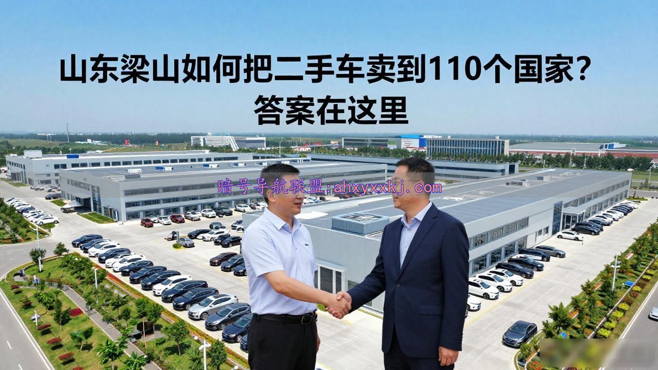 蜗牛货车网 山东 二手车出口_山东梁山把二手车卖到了110个国家