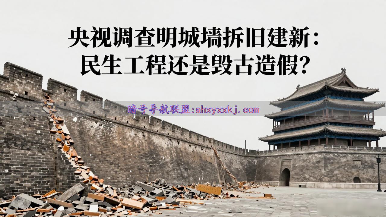 央视调查明城墙拆旧建新：民生工程还是毁古造假？