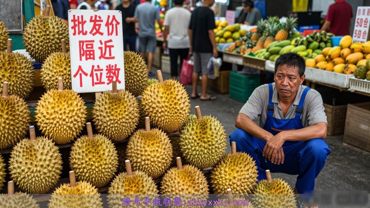 榴莲价格崩了！批发价逼近个位数，吃货们冲啊