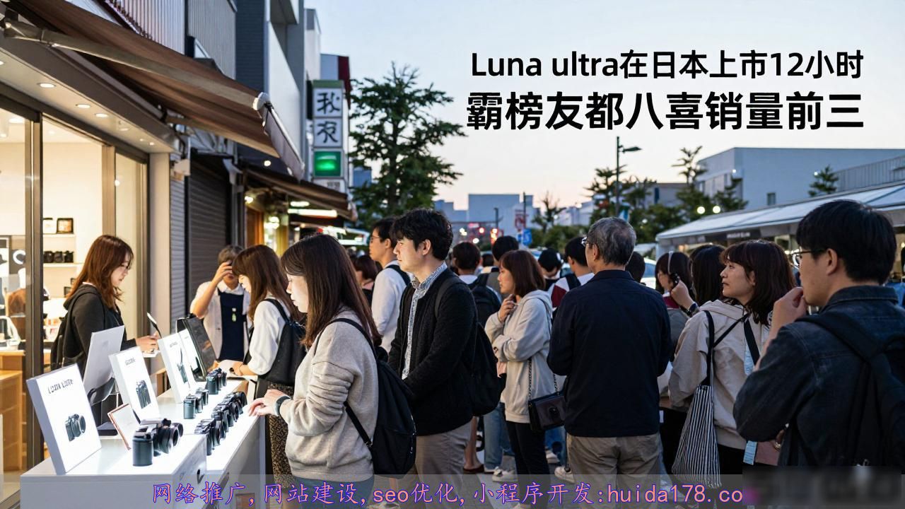 日本民众排队5小时抢中国相机，凌晨6点就有人守候