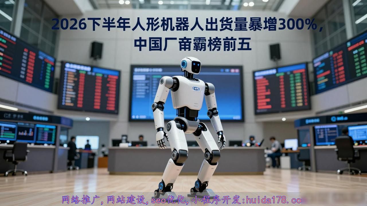 Counterpoint:2026 上半年全球人形机器人出货量同比增长近 300%,智元、宇树霸榜__Counterpoint:2026 上半年全球人形机器人出货量同比增长近 300%,智元、宇树霸榜