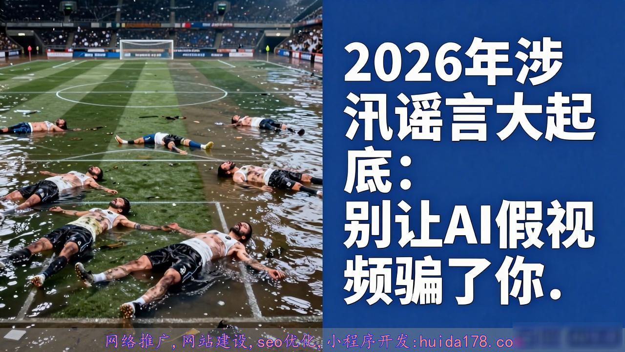 2026年涉汛谣言大起底：别让AI假视频骗了你