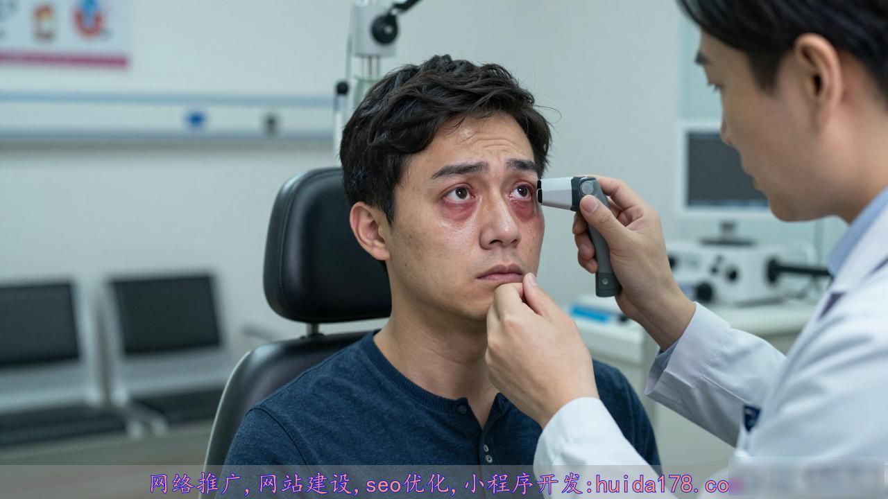 27岁小伙眼睛老如70岁，都是熬夜过度用眼惹的祸