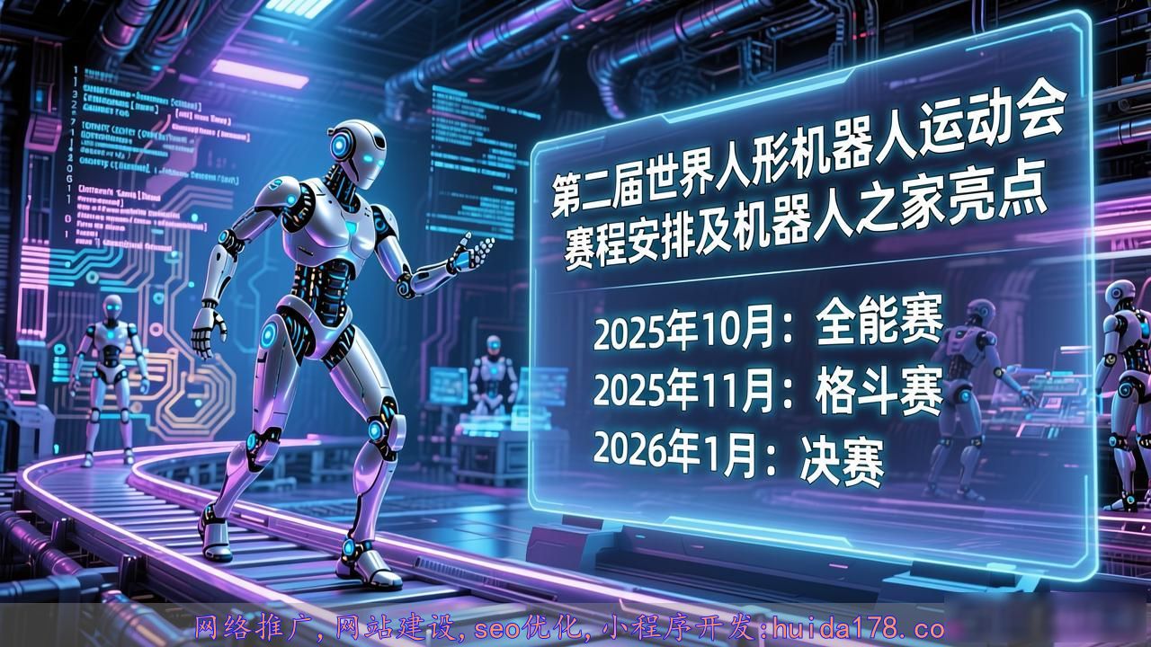 第二届世界人形机器人运动会赛程安排及机器人之家亮点