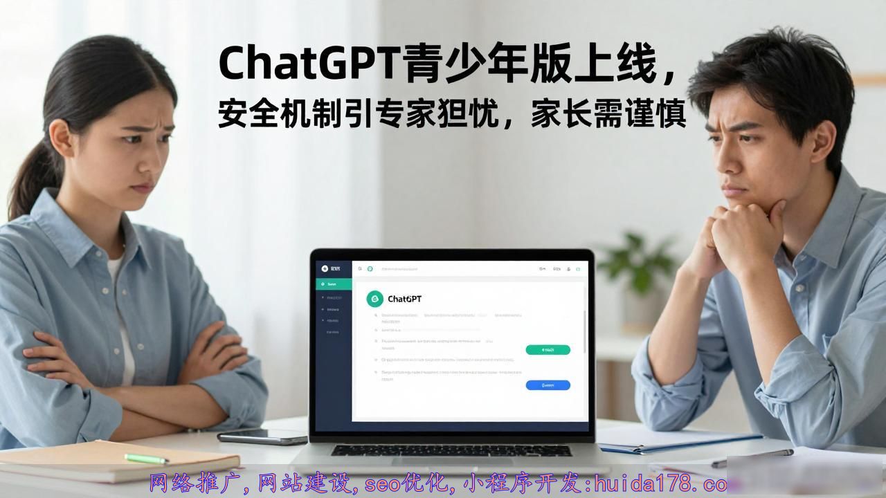 ChatGPT青少年版上线，安全机制引专家担忧，家长需谨慎