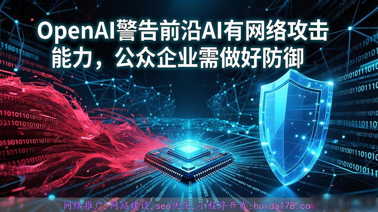 OpenAI警告前沿AI有网络攻击能力，公众企业需做好防御