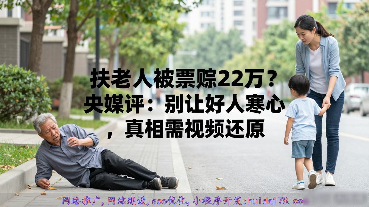 扶老人被索赔22万？央媒评：别让好人寒心，真相需视频还原